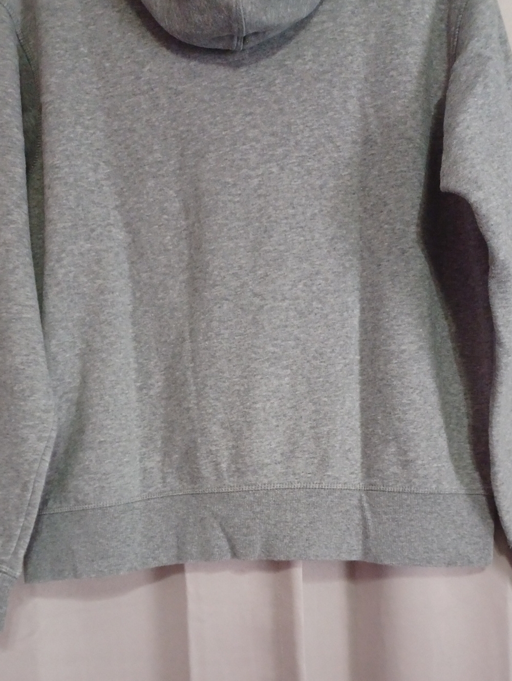 H&M × Warner Bros "Friends" TV Show Logo Hoodie Heather Gray Pouch Pocket Large - Picture 11 of 13